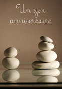 Equilibre zen pour une fête d'anniversaire